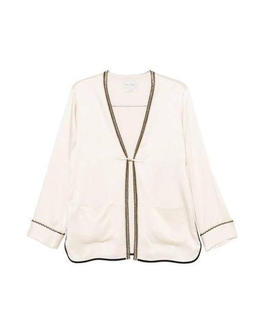 Light Jackets Forte_forte de color Natural