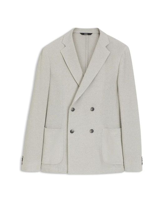 HUGO Hanry J Blazer in het Gray voor heren