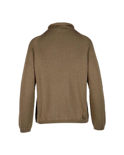 Max Mara Green Baumwollstrickpullover