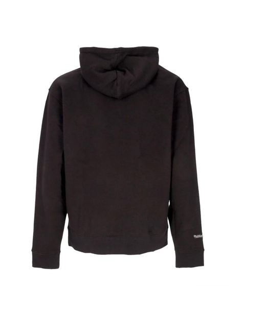 Mitchell & Ness Hoodies & Sweatvesten ,Zwart ,Katoen Kansas City Chiefs Logo Hoodie in het Black voor heren
