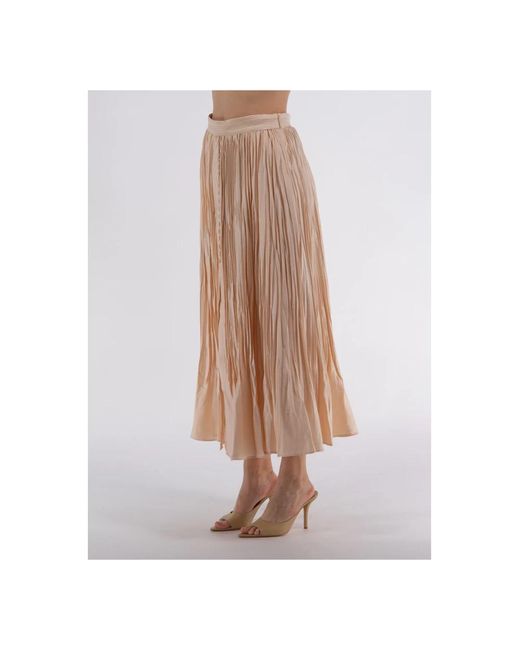 Jonathan Simkhai Midi Skirts in het Brown