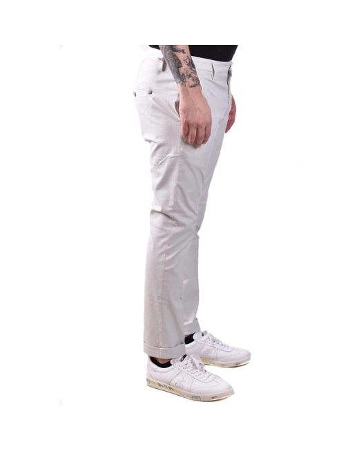 Dondup Natural Slim-Fit Trousers for men