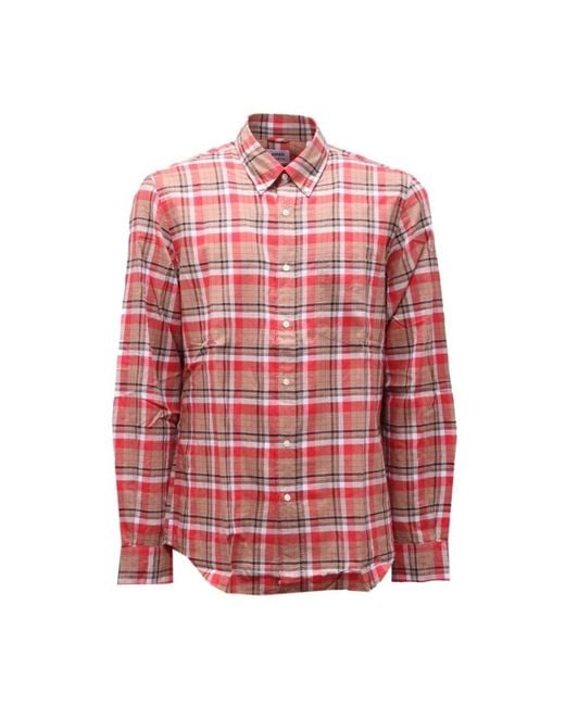 Aspesi Pink Casual Shirts for men