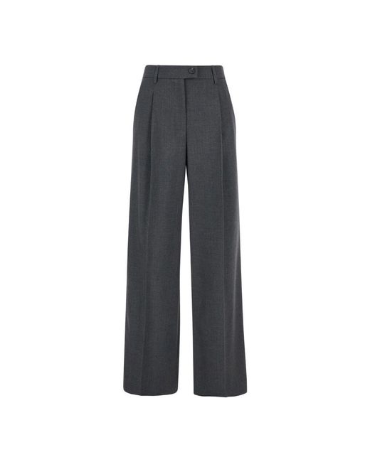 Plain Units Gray Hohe taille graue hose