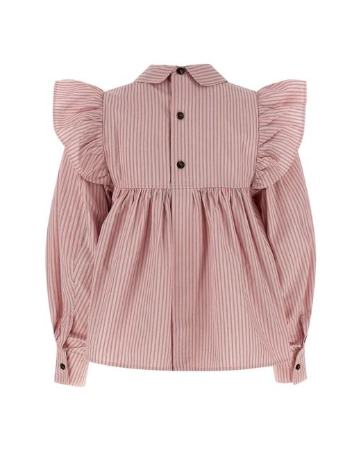 Ganni Pink Blouses