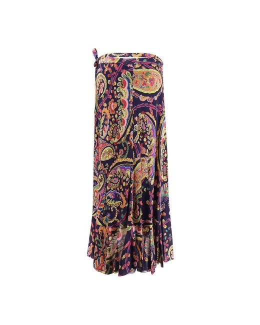 Etro Multicolor Maxi Skirts