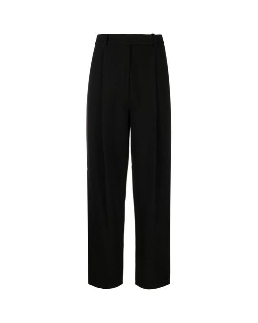 Self-Portrait Black Elegante schwarze krepphose
