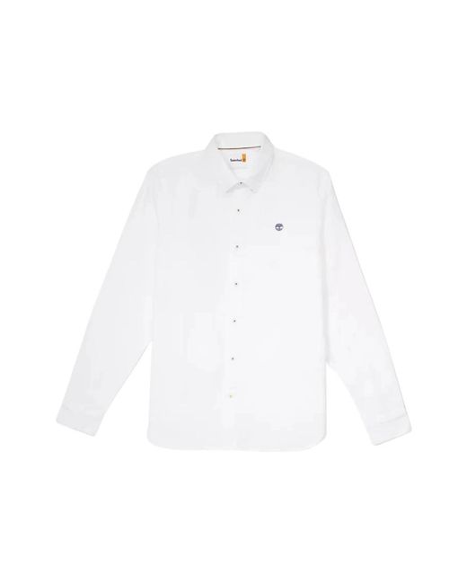 Casual Shirts di Timberland in White da Uomo
