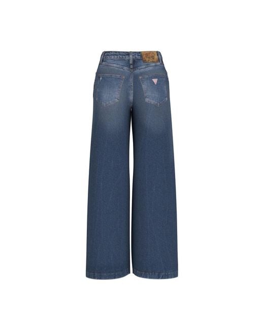 Guess Blue Wide Jeans