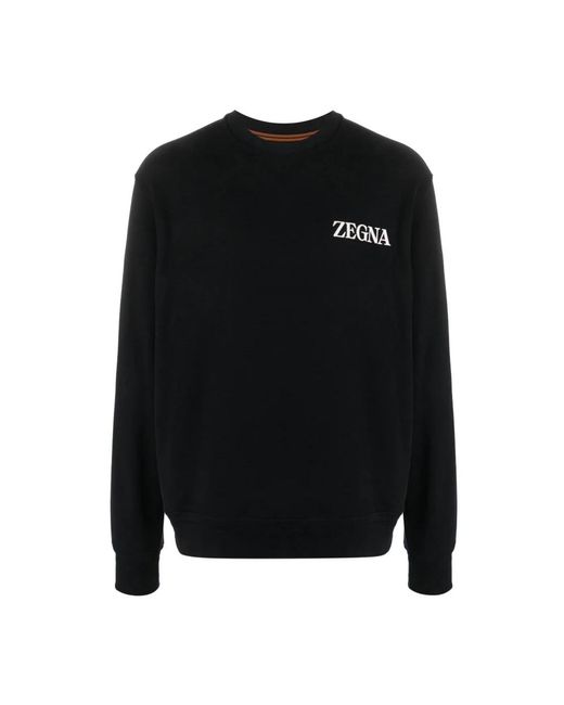 Zegna Black Sweatshirts for men