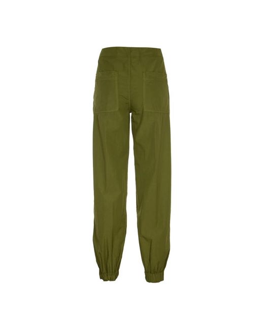 Dondup Green Slim-Fit Trousers