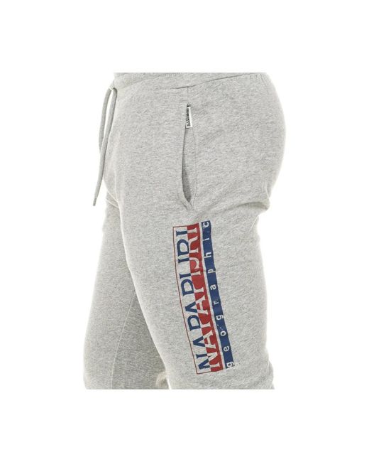 Napapijri Gray Sweatpants for men