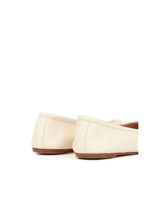 Maison Margiela Natural Ballerina Shoes
