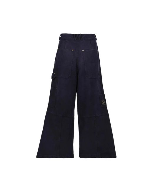 Willy Chavarria Blue Wide Trousers for men