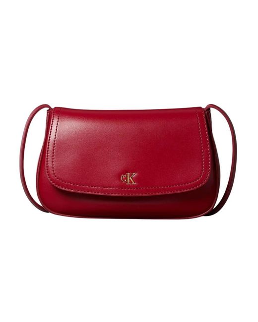 Calvin Klein Red Cross Body Bags