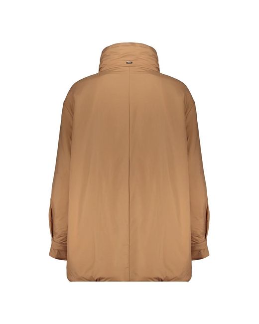 Herno Jassen ,Bruin ,Polyester Lichtgewicht Jack in het Brown