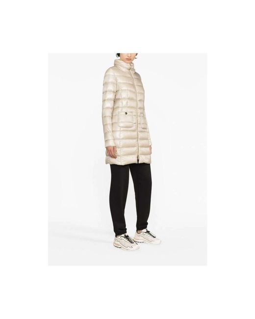 Down Coats Herno de color Natural