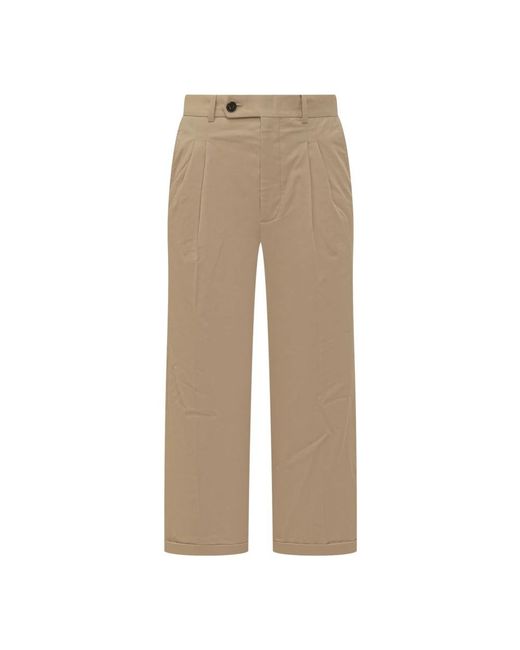 Drole de Monsieur Natural Straight Trousers for men