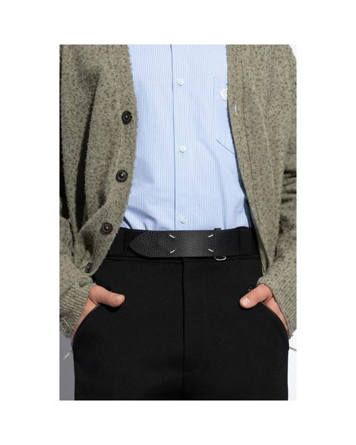 Maison Margiela Black Belts for men