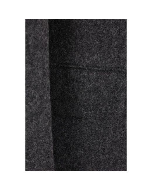 Dries Van Noten Black Double-Breasted Coats for men