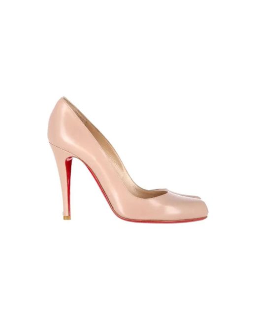 Christian Louboutin Pink Leder heels