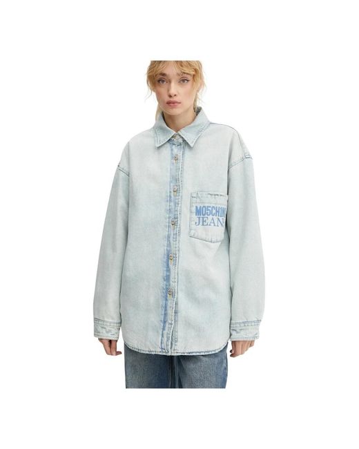 Moschino Denim Jacket in het Blue