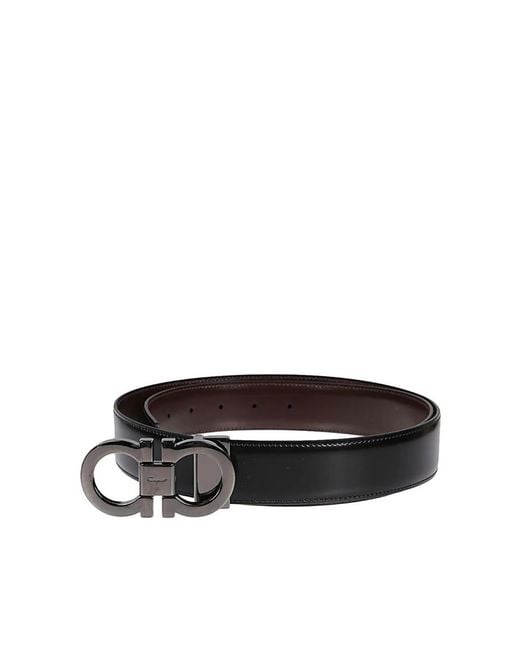 Ferragamo Black Belts for men