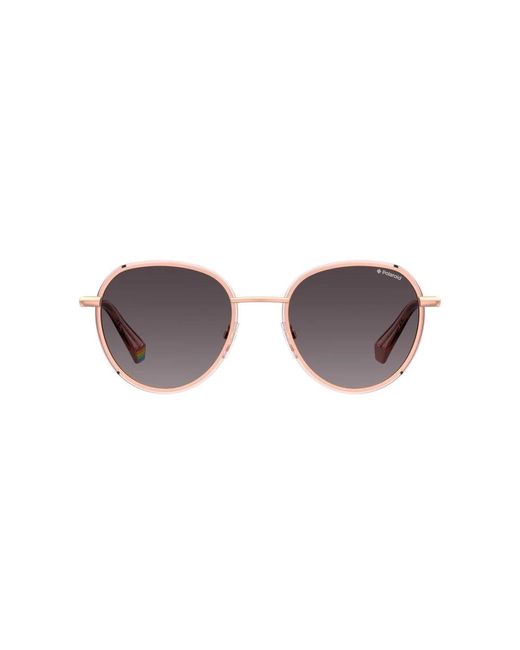 Polaroid Sunglasses in het Metallic