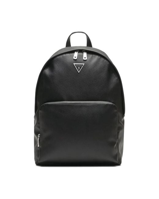 Guess Black Backpacks