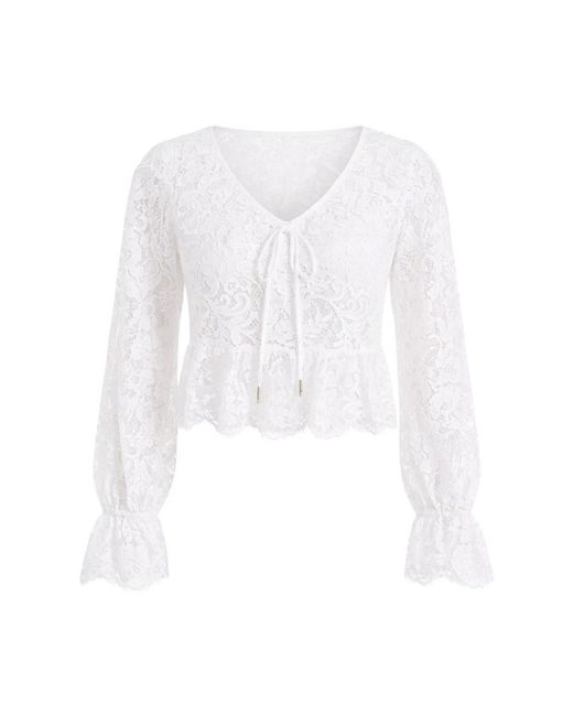 Michael Kors White Blouses