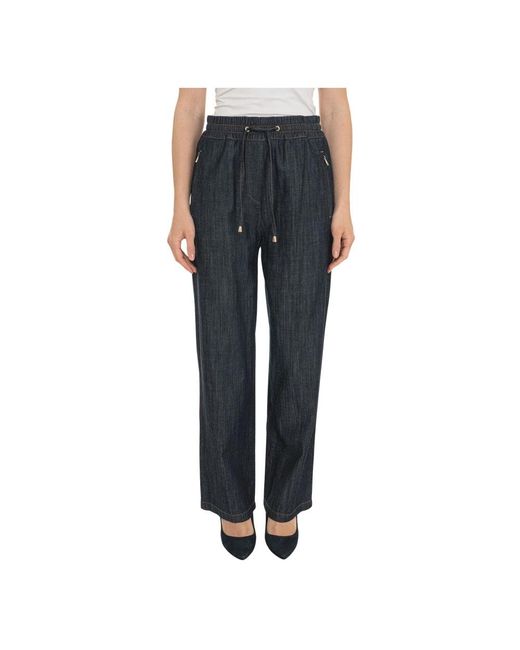 Harmont & Blaine Blue Straight Fit Jeans
