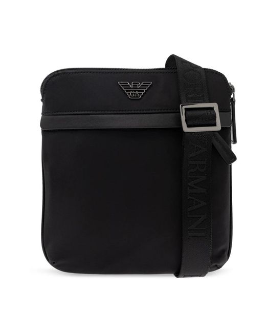 Emporio Armani Schultertasche Mit Logo in Black für Herren
