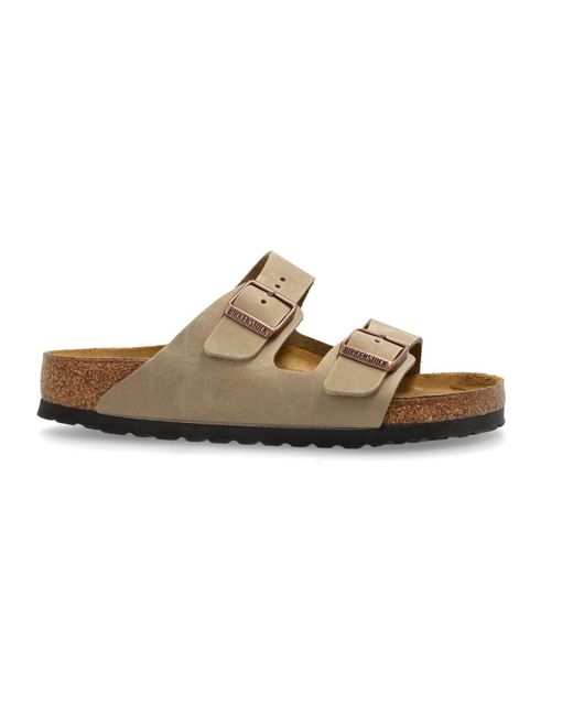 Birkenstock Brown Sliders