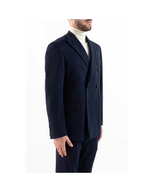 Cor Sine Labe Doli Blue Blazers for men