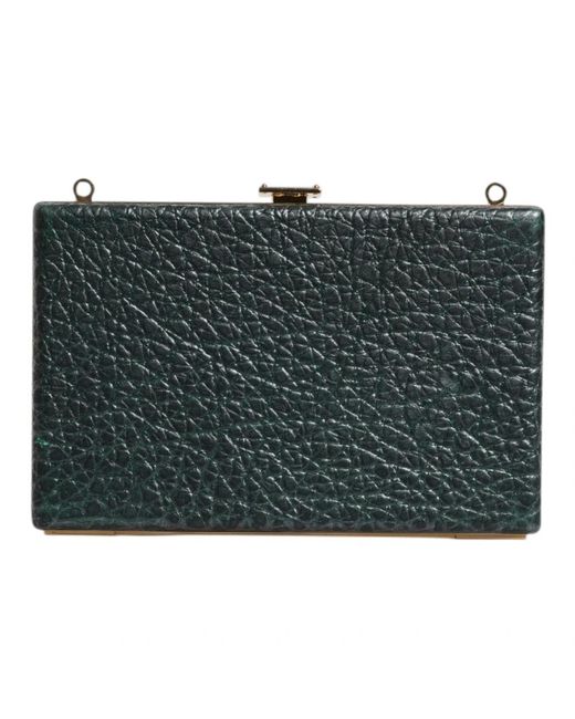 Dolce & Gabbana Green Clutches