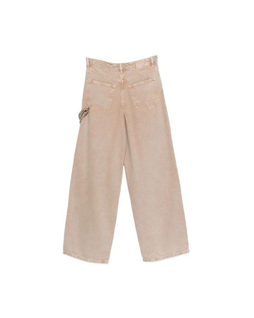 Pinko Natural Loose Fit Jeans