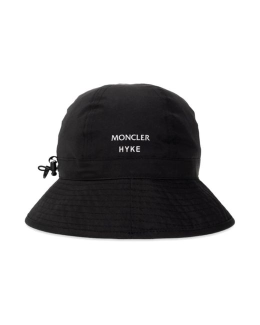 Moncler Black Hats for men