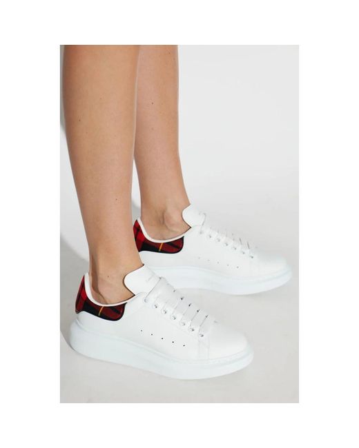 McQueen White Sneakers