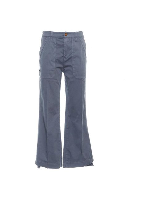 Seafarer Blue Cropped Jeans