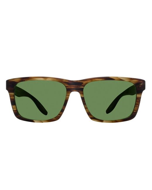Barton Perreira Green Sunglasses for men
