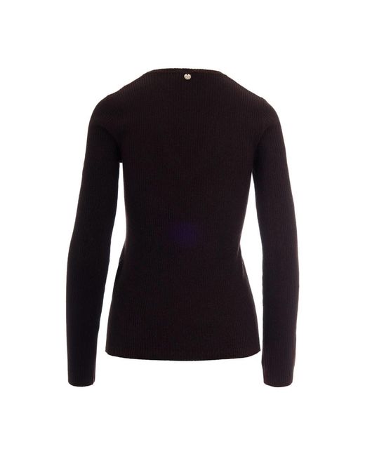 Liu Jo Black V-Neck Knitwear
