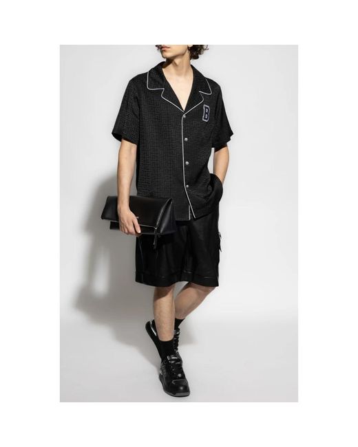 Casual Shorts Balmain de hombre de color Black