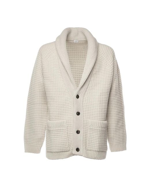 Cardigans Eleventy de hombre de color White