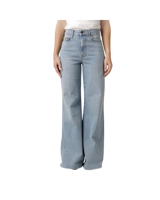 By-Bar Blue Wide Trousers