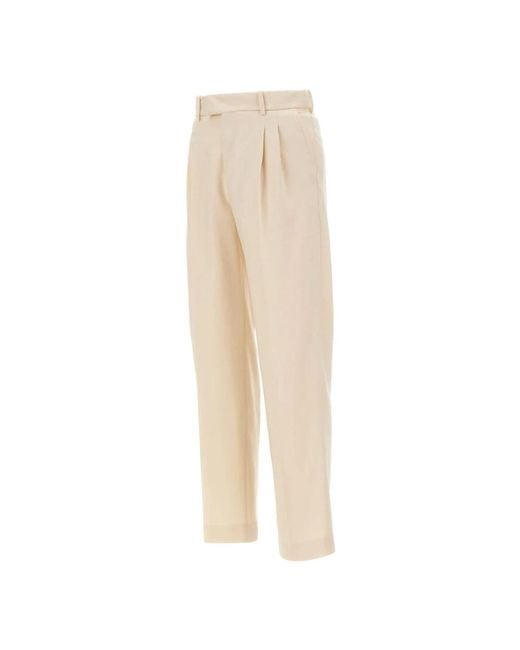 Drole de Monsieur Natural Straight Trousers for men