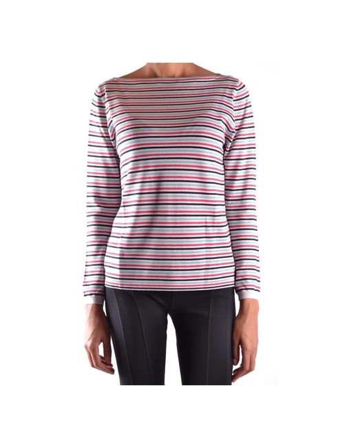 Prada Purple Long Sleeve T-Shirts