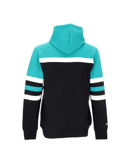 Mitchell & Ness Blue Hoodies for men