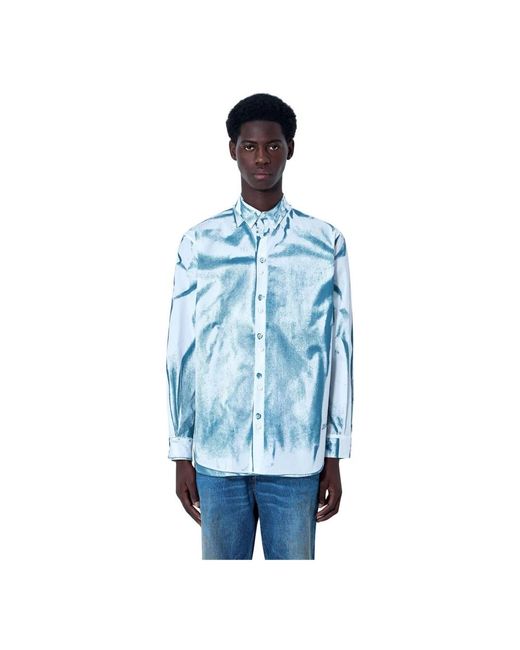Jean Paul Gaultier Blue Casual Shirts for men