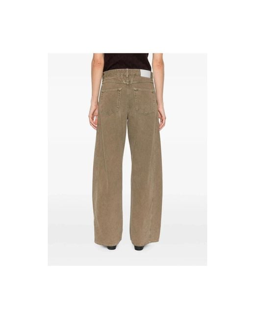 Closed Green Wide Jeans