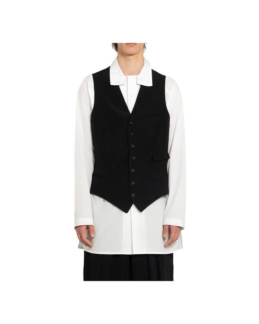 Suits > suit vests Yohji Yamamoto pour homme en coloris Black